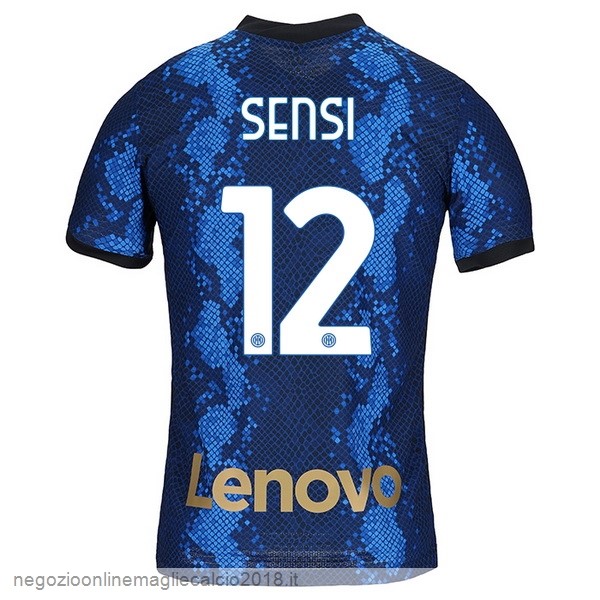 NO.12 Sensi Home Online Maglia Inter Milán 2021/2022 Blu