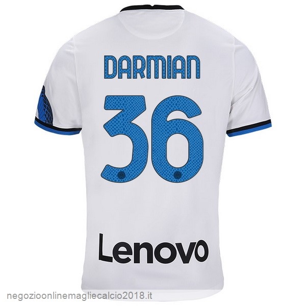 NO.36 Darmian Away Online Maglia Inter Milán 2021/2022 Bianco