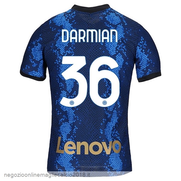NO.36 Darmian Home Online Maglia Inter Milán 2021/2022 Blu