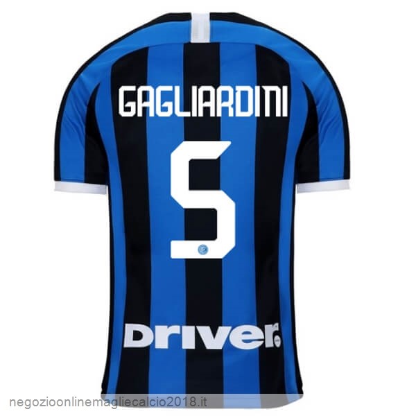 NO.5 Gagliardini Home Online Maglia Internazionale Milano 2019/20 Blu