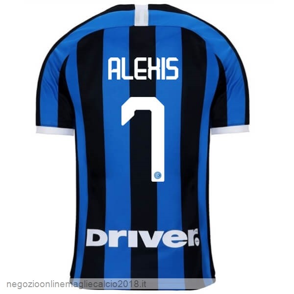 NO.7 Alexis Home Online Maglia Internazionale Milano 2019/20 Blu