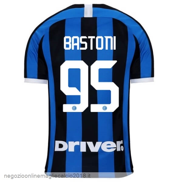 NO.95 Bastoni Home Online Maglia Internazionale Milano 2019/20 Blu