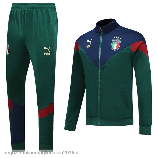 Tuta Calcio Italia 2019 Verde Blu Rosso