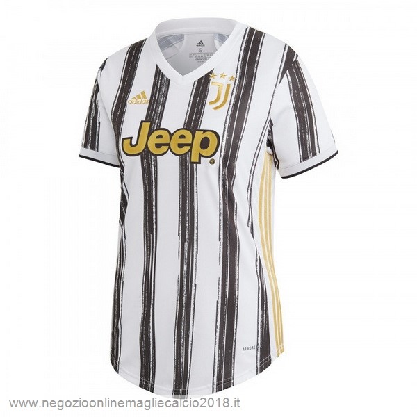 Home Online Maglia Donna Juventus 2020/2021 Nero Bianco