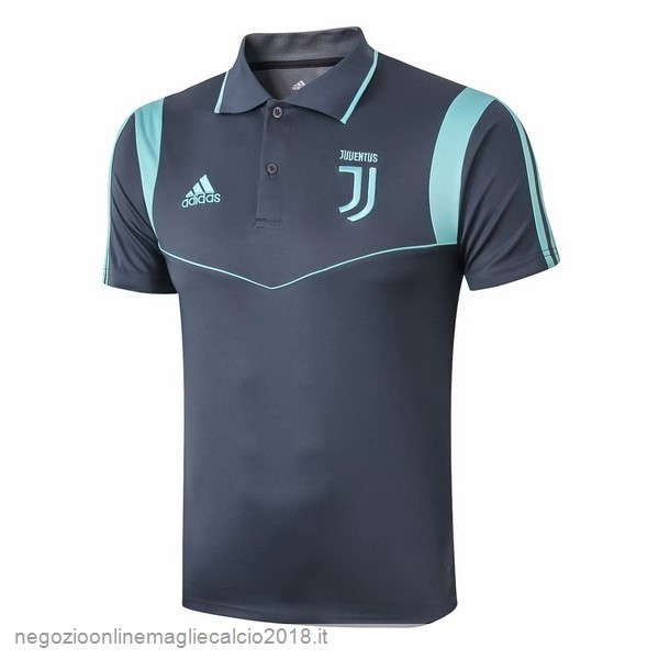 Polo Juventus 2019/20 Grigio Blu