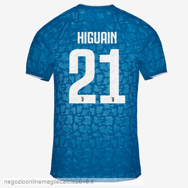 NO.21 Higuain Terza Online Maglie Calcio Juventus 2019/20 Blu