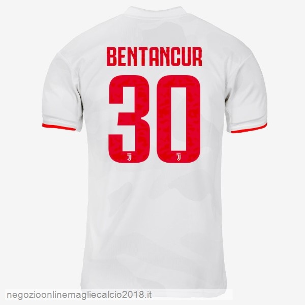 NO.30 Bentancur Away Online Maglie Calcio Juventus 2019/20 Grigio Bianco