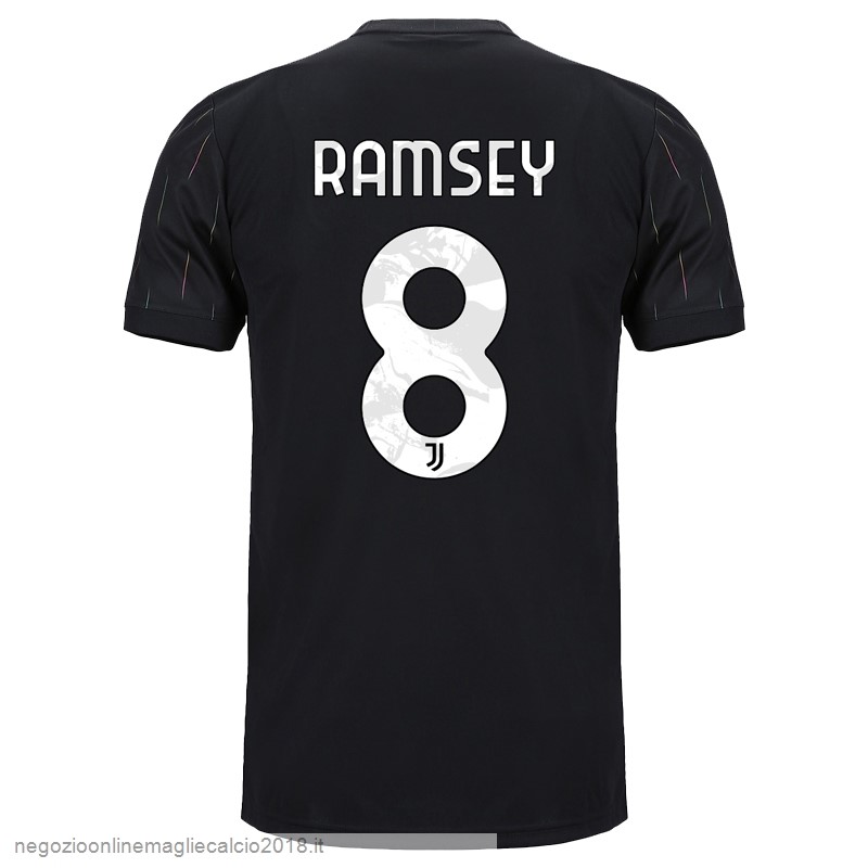 NO.8 Ramsey Away Online Maglia Juventus 2021/2022 Nero
