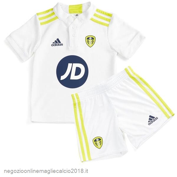 Home Online Maglia Set Completo Bambino Leeds United 2021/2022 Bianco