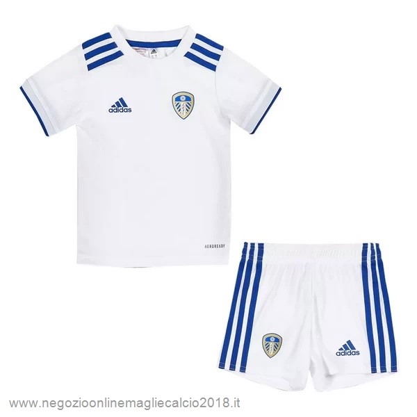 Home Online Maglia Conjunto De Bambino Leeds United 2020/21 Bianco