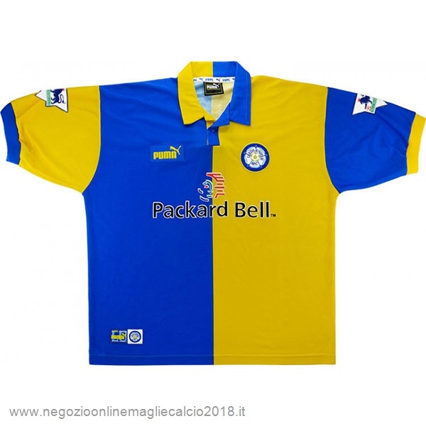 Home Online Maglia Leeds United Rétro 1998 1999 Giallo