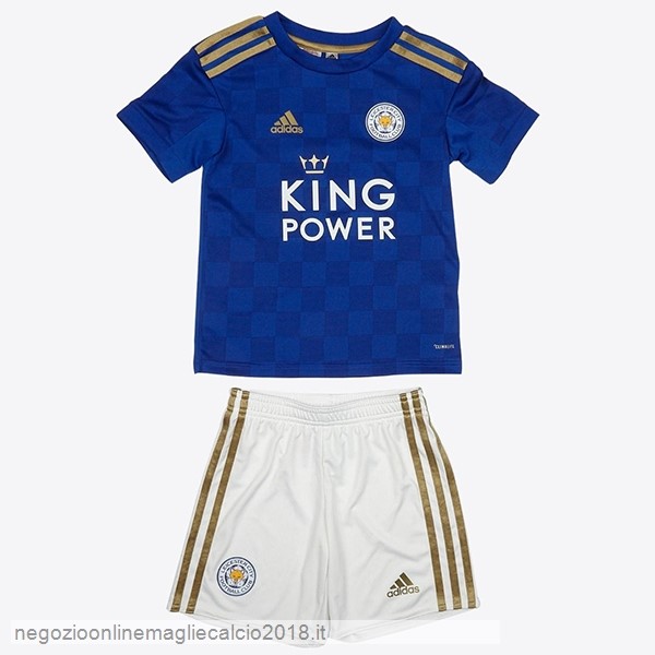 Home Online Conjunto De Bambino Leicester City 2019/20 Blu