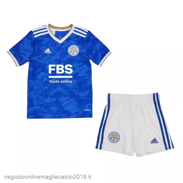 Home Online Conjunto De Bambino Leicester City 2021/22 Blu