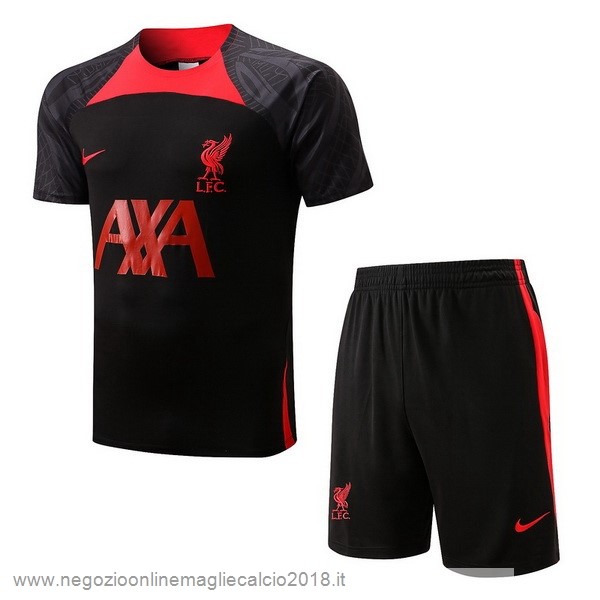 Formazione Set Completo Liverpool 2022/23 Nero II Rosso