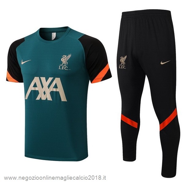 Formazione Set Completo Liverpool 2022/23 Verde Nero Arancione