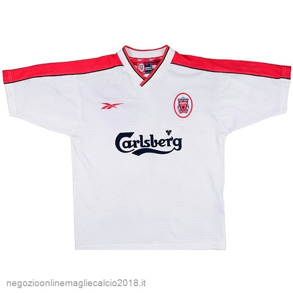 Away Online Maglia Liverpool Retro 1998 Rosso