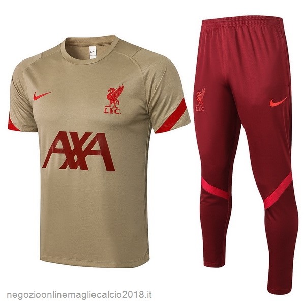 Formazione Set Completo Liverpool 2021/2022 Giallo Rosso