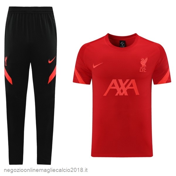 Formazione Set Completo Liverpool 2021/2022 Rosso Nero