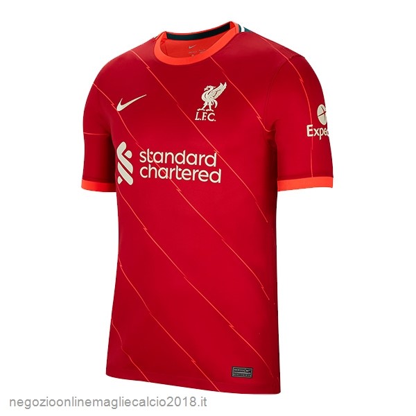Home Online Maglia Liverpool 2021/22 Rosso