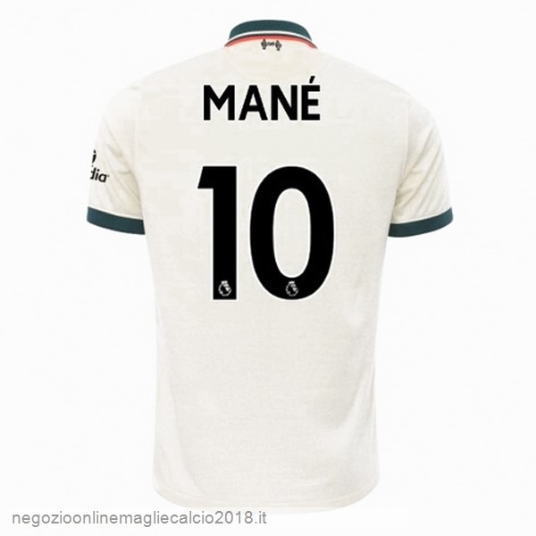 NO.10 Mane Away Online Maglia Liverpool 2021/2022 Bianco