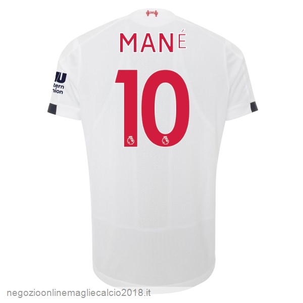 NO.10 Mane Away Online Maglie Calcio Liverpool 2019/20 Bianco