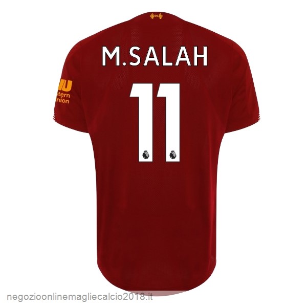 NO.11 M.Salah Home Online Maglie Calcio Liverpool 2019/20 Rosso