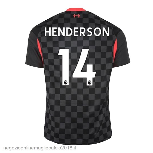 NO.14 Henderson Terza Online Maglia Liverpool 2020/21 Nero