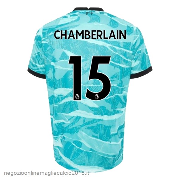 NO.15 Chamberlain Away Online Maglia Liverpool 2020/21 Blu