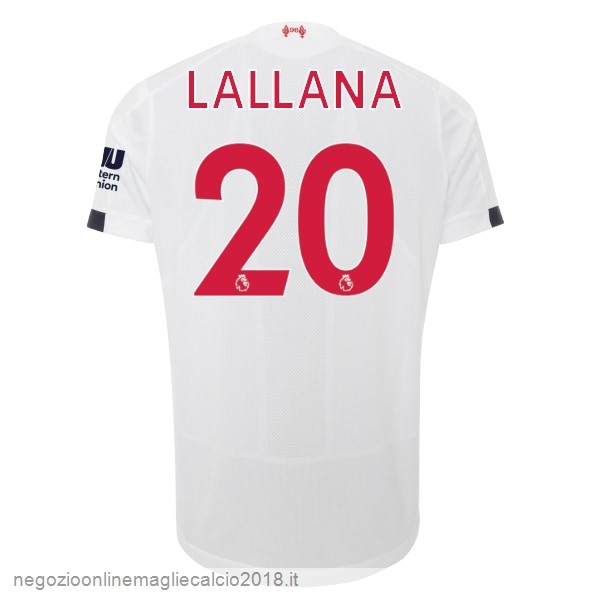 NO.20 Lallana Away Online Maglie Calcio Liverpool 2019/20 Bianco