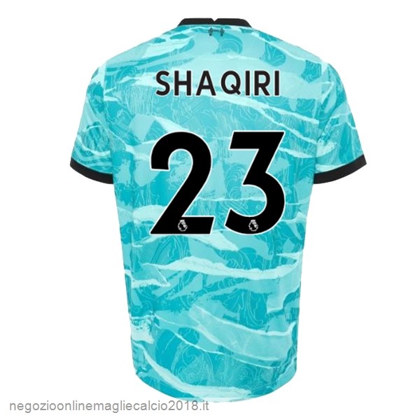 NO.23 Shaqiri Away Online Maglia Liverpool 2020/21 Blu