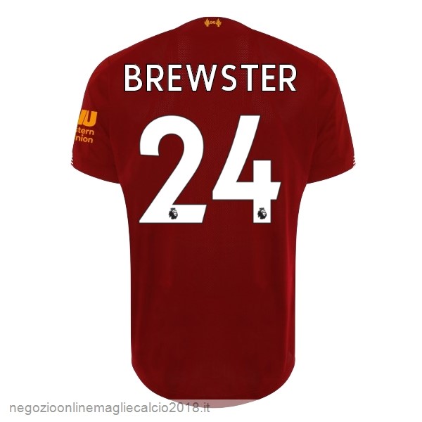 NO.24 Brewster Home Online Maglie Calcio Liverpool 2019/20 Rosso