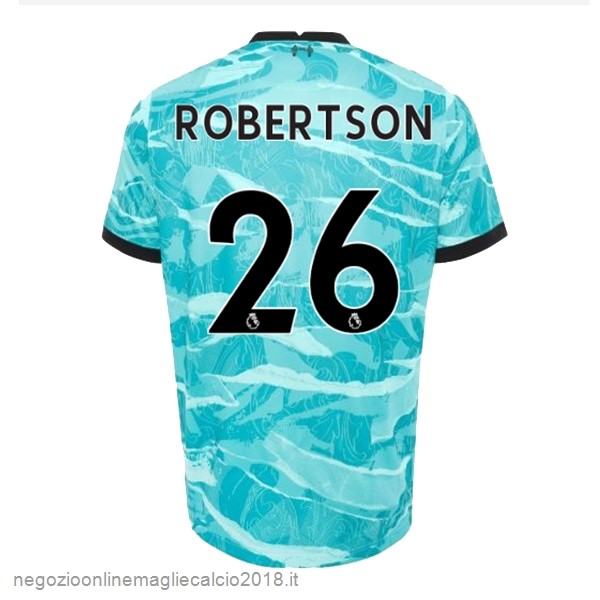NO.26 Robertson Away Online Maglia Liverpool 2020/21 Blu