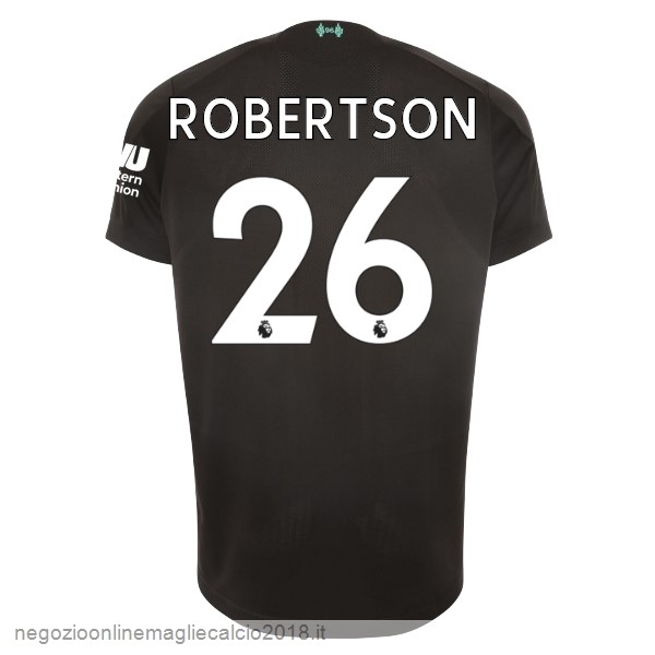 NO.26 Robertson Terza Online Maglie Calcio Liverpool 2019/20 Nero
