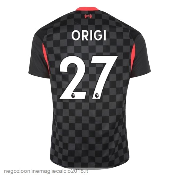 NO.27 Origi Terza Online Maglia Liverpool 2020/21 Nero