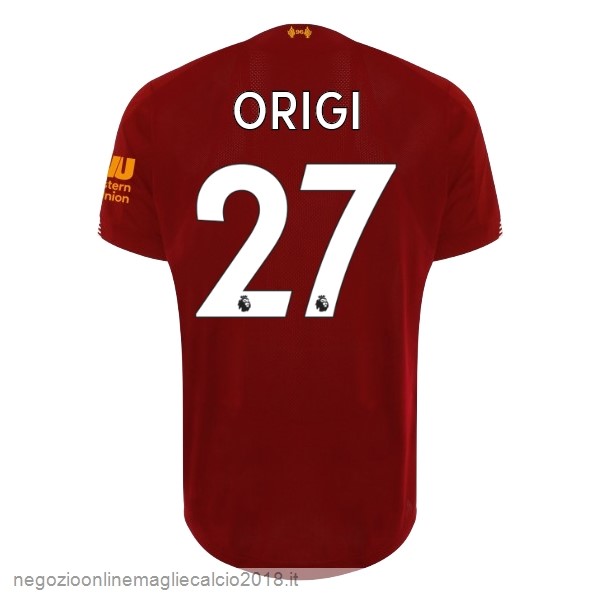 NO.27 Oroigi Home Online Maglie Calcio Liverpool 2019/20 Rosso