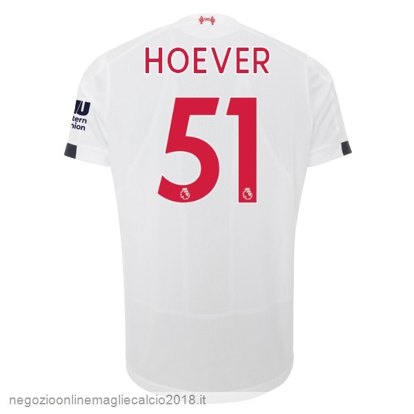 NO.51 Hoever Away Online Maglie Calcio Liverpool 2019/20 Bianco