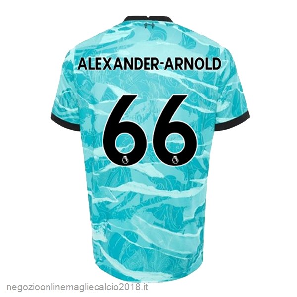 NO.66 Arnold Away Online Maglia Liverpool 2020/21 Blu