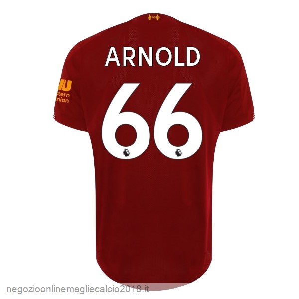 NO.66 Arnold Home Online Maglie Calcio Liverpool 2019/20 Rosso