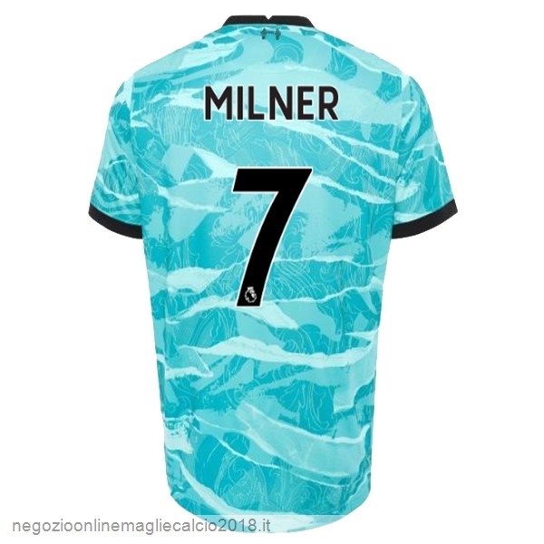 NO.7 Milner Away Online Maglia Liverpool 2020/21 Blu