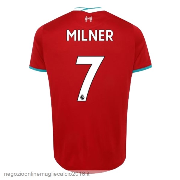 NO.7 Milner Home Online Maglia Liverpool 2020/21 Rosso