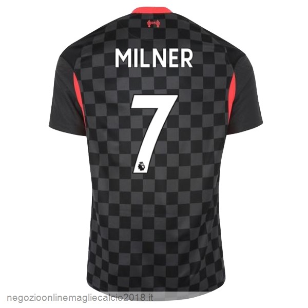 NO.7 Milner Terza Online Maglia Liverpool 2020/21 Nero