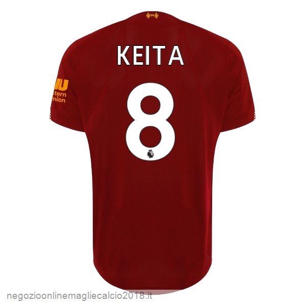 NO.8 Keita Home Online Maglie Calcio Liverpool 2019/20 Rosso