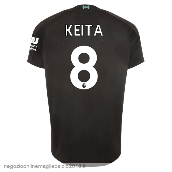 NO.8 Keita Terza Online Maglie Calcio Liverpool 2019/20 Nero