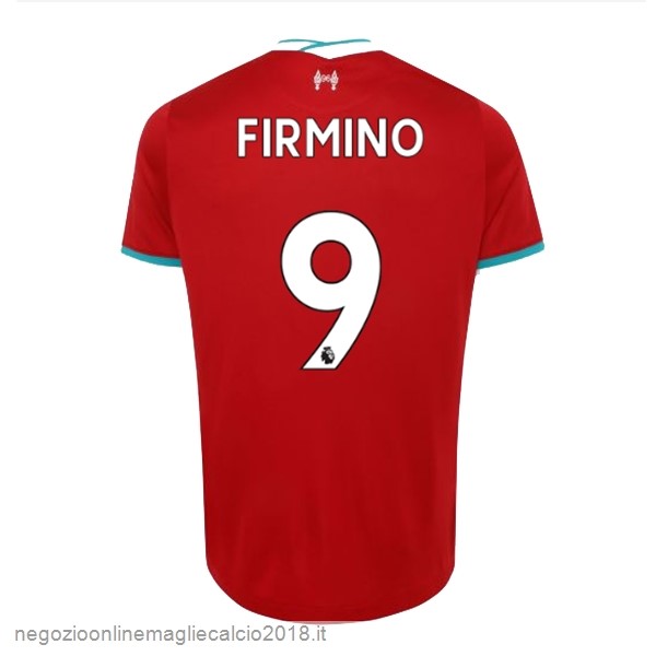 NO.9 Firmino Home Online Maglia Liverpool 2020/21 Rosso