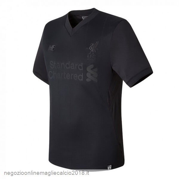 Online “PITCH BLACK” Maglie Calcio Liverpool 125th Nero