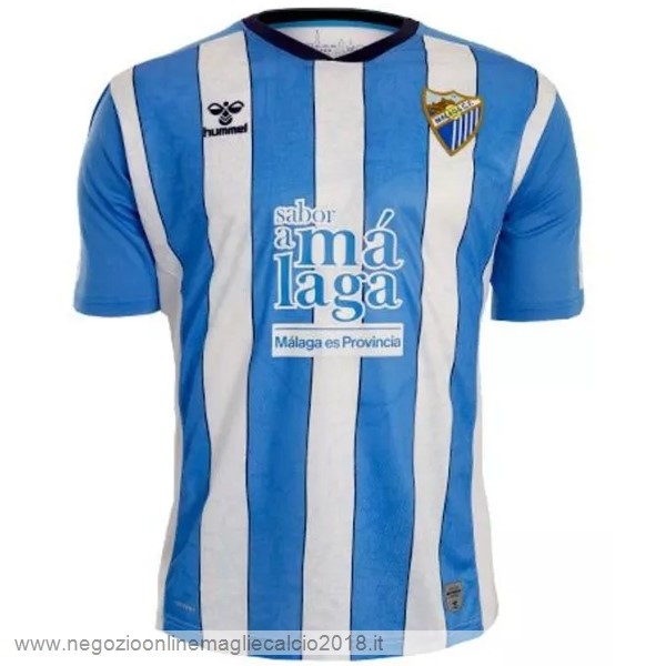Home Online Maglia Málaga CF 2022/23 Blu Bianco