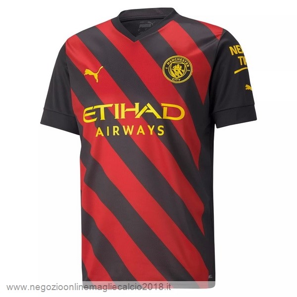 Away Online Maglia Manchester City 2022/23 Rosso