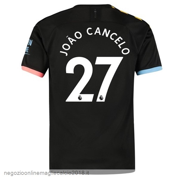 NO.27 Cancelo Away Online Maglie Calcio Manchester City 2019/20 Nero