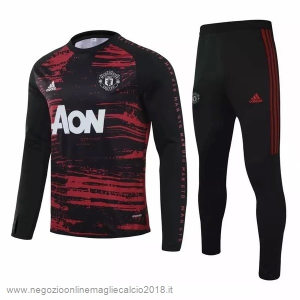 Giacca Manchester United 2020/21 Nero Rosso Navy