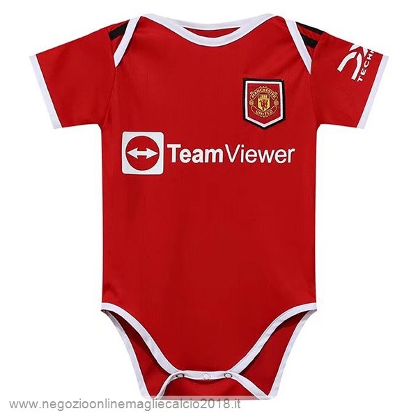 Home Online Tutine Bambino Manchester United 2022/23 Rosso